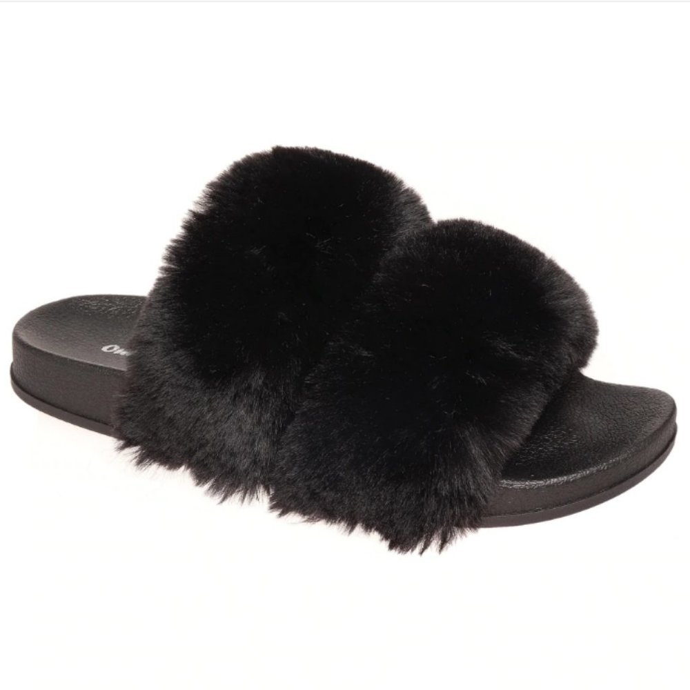 Black Fur Slides